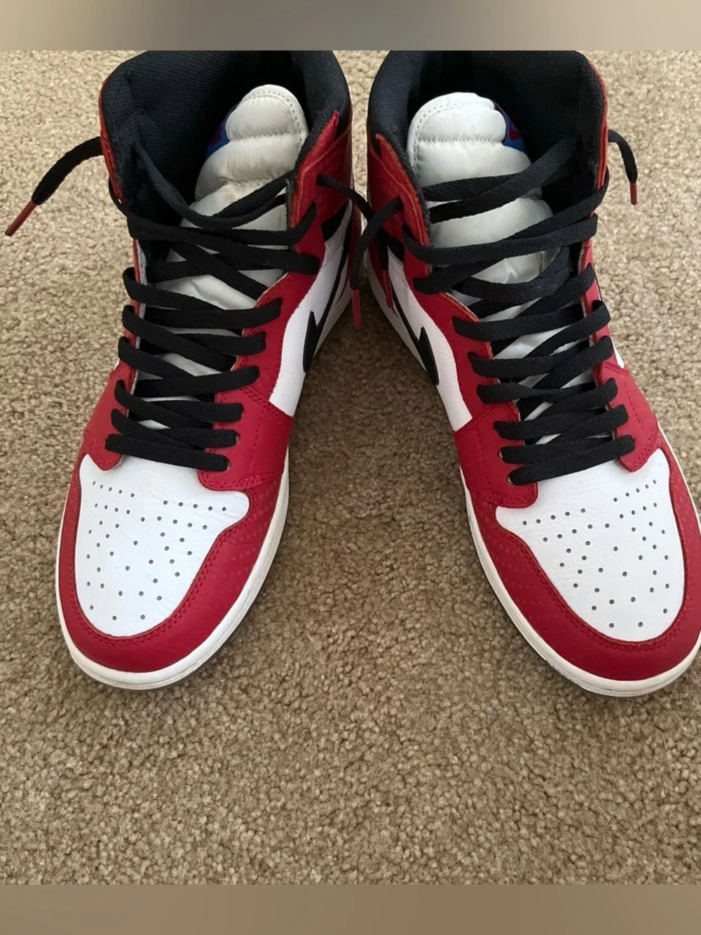 Marvel x Air Jordan 1 Retro High OG 'Origin Story' worn twice (No Box) Size 11
